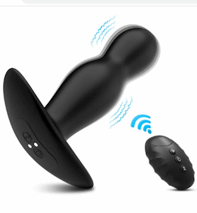 Plug anal con vibrador